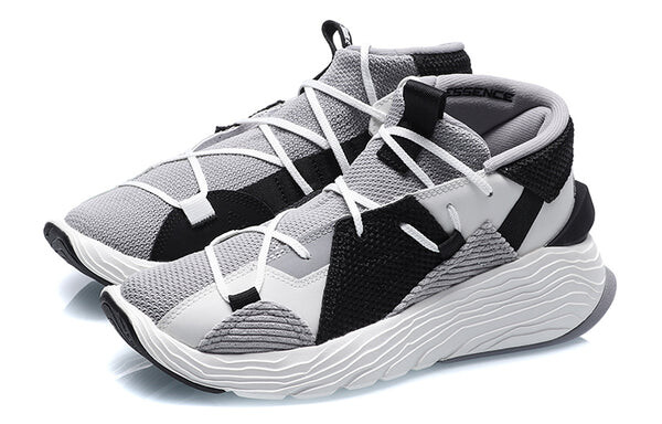 Кроссовки кунг-фу зимняя спортивная обувь Li-Ning, серый — фото 4