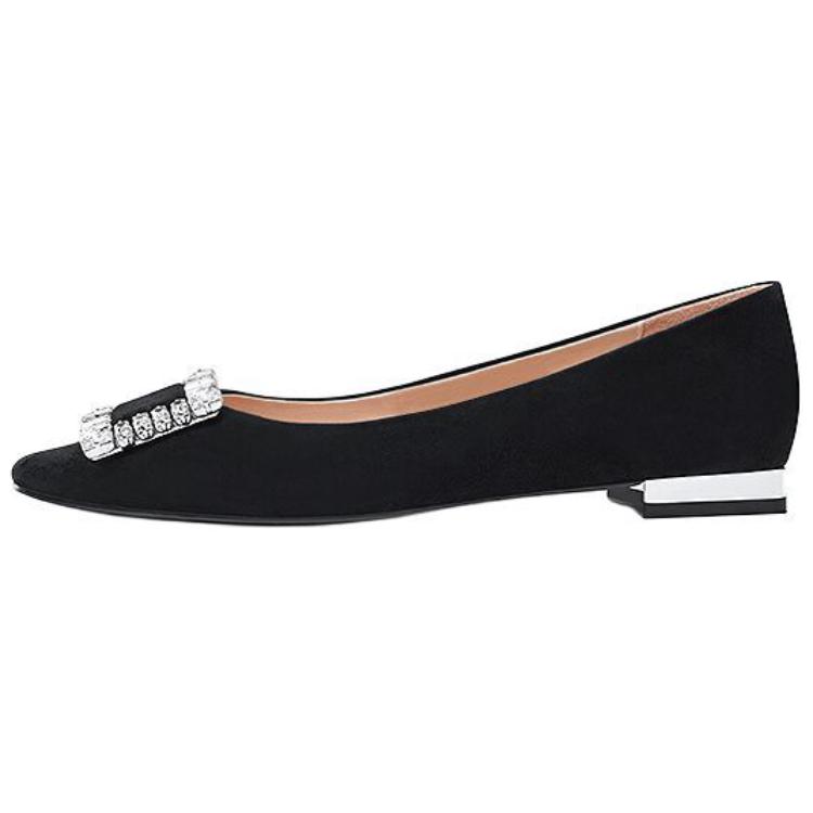 Повседневные туфли женские черные NINE WEST