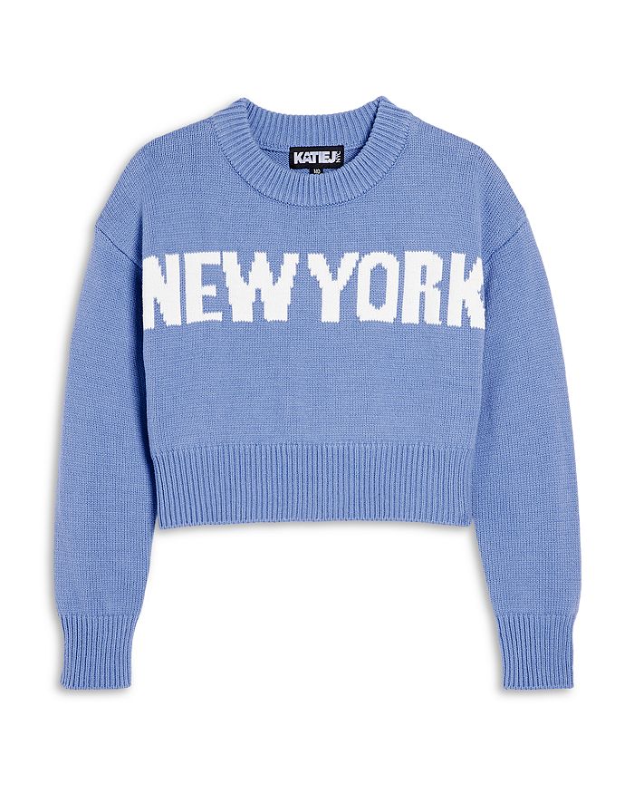 

Джемпер New York Intarsia для девочек - Big Kid KatieJnyc, синий