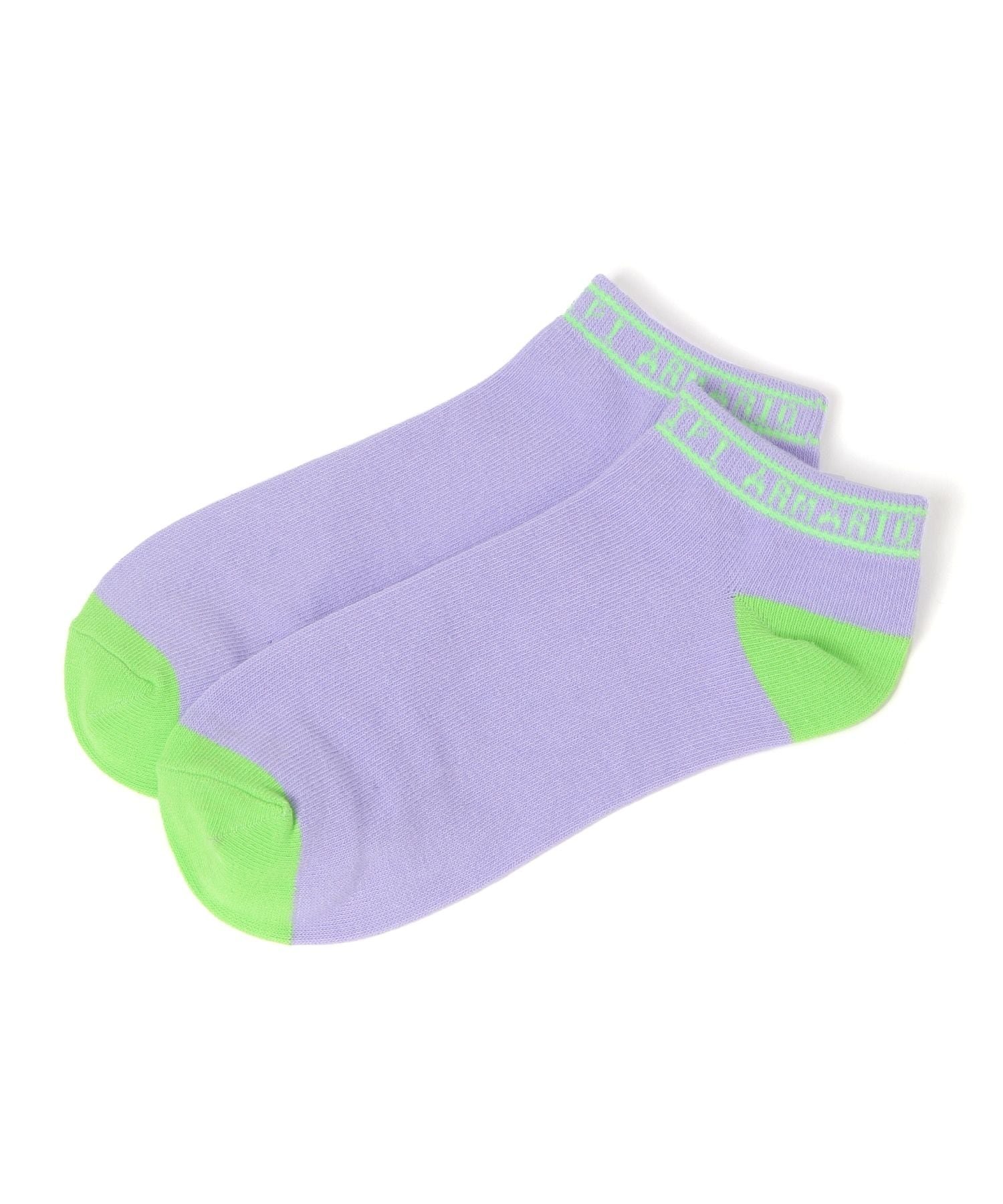 Короткие носки с логотипом Repipi armario, Purple 92