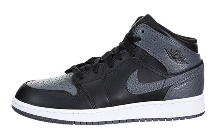 

Кроссовки Jordan 1 Retro Mid GS Black Dark Grey