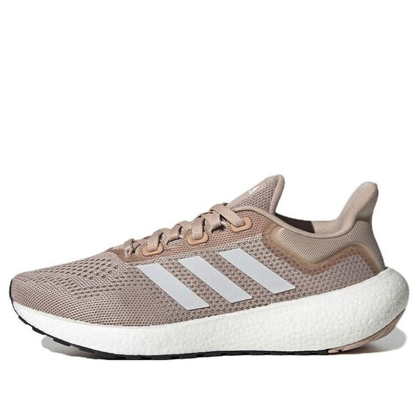 Кроссовки pureboost 22 Adidas, коричневый