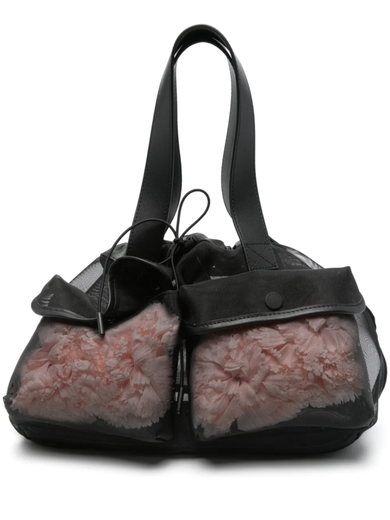 

Сумка-тоут Simone Rocha из сетки, черный