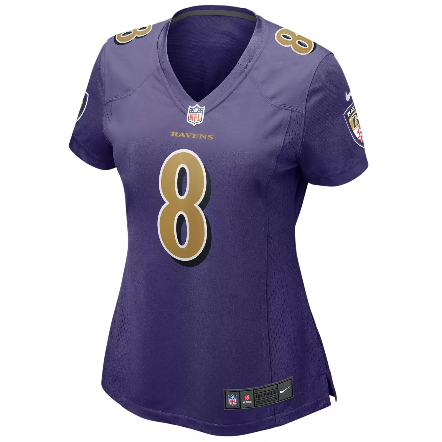 

Женское джерси Nike Lamar Jackson Purple Baltimore Ravens Alternate Game Player Nike