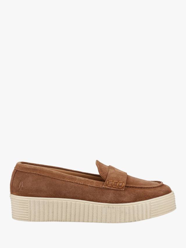 Замшевые мокасины tamara Hush Puppies, желто-коричневый