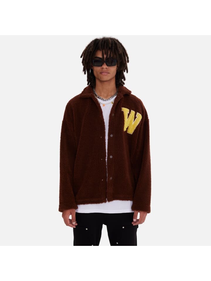 

Джинсовая куртка Megaman Fleecejacke Teddy W, коричневый