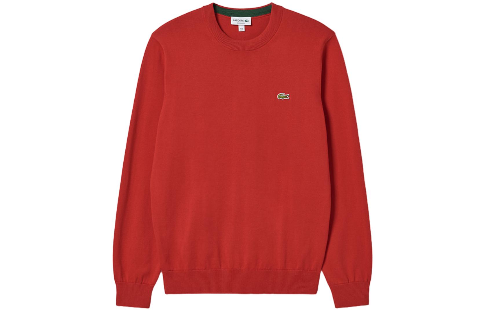 

LACOSTE Трикотаж Men's 240/Red Crew Neck Moderate Others