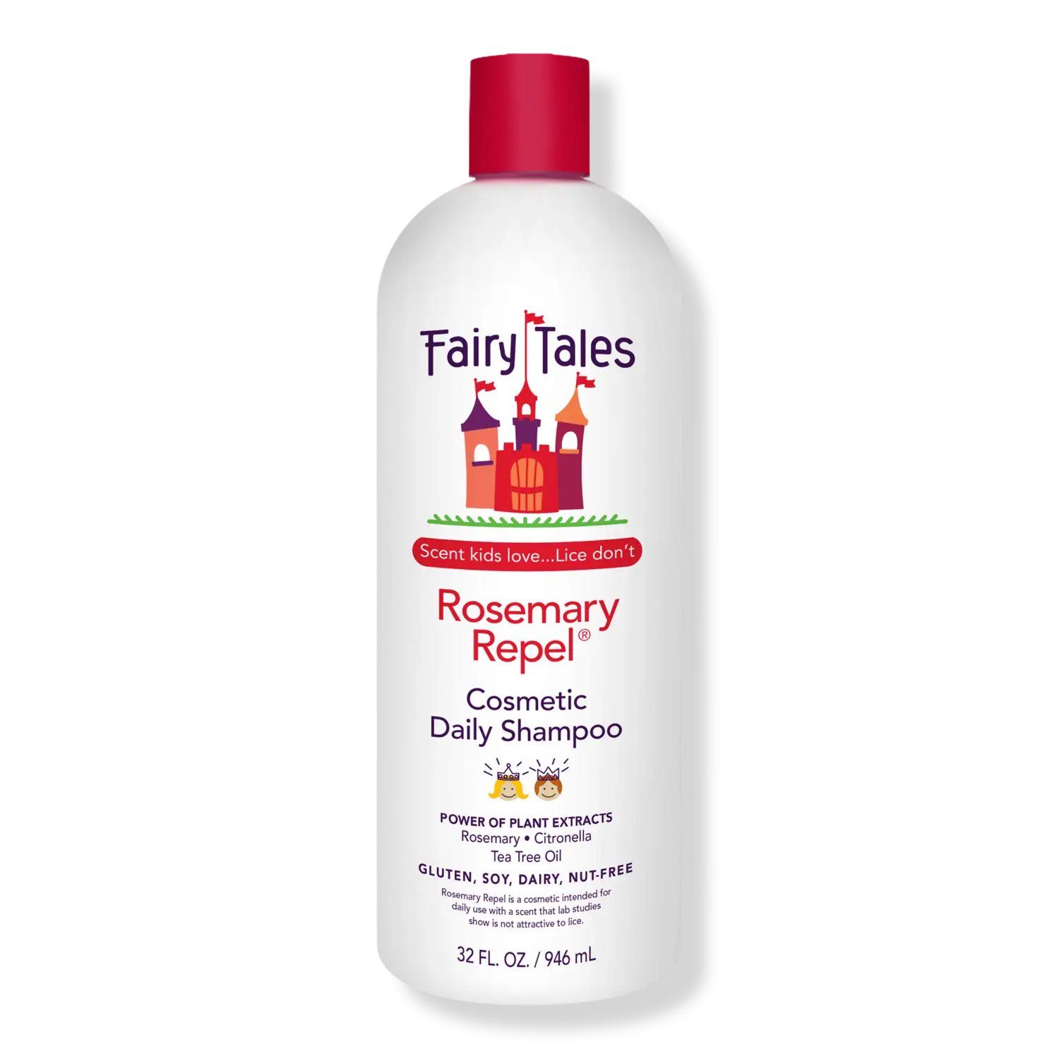 

Шампунь для ежедневного использования Rosemary Repel Fairy Tales, 32.0 oz