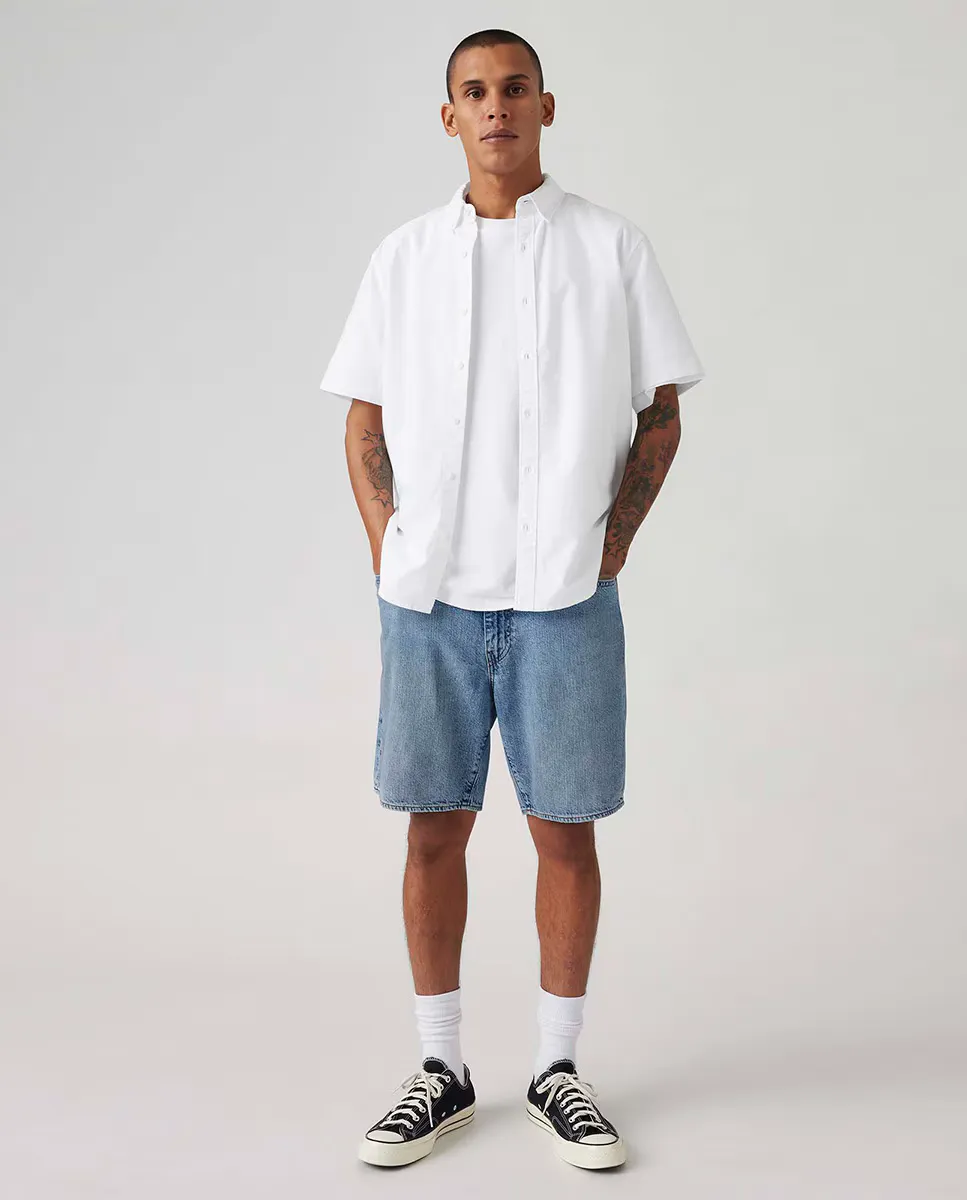 

Мужские шорты-бермуды 468 Loose из хлопкового денима Levi's, синий