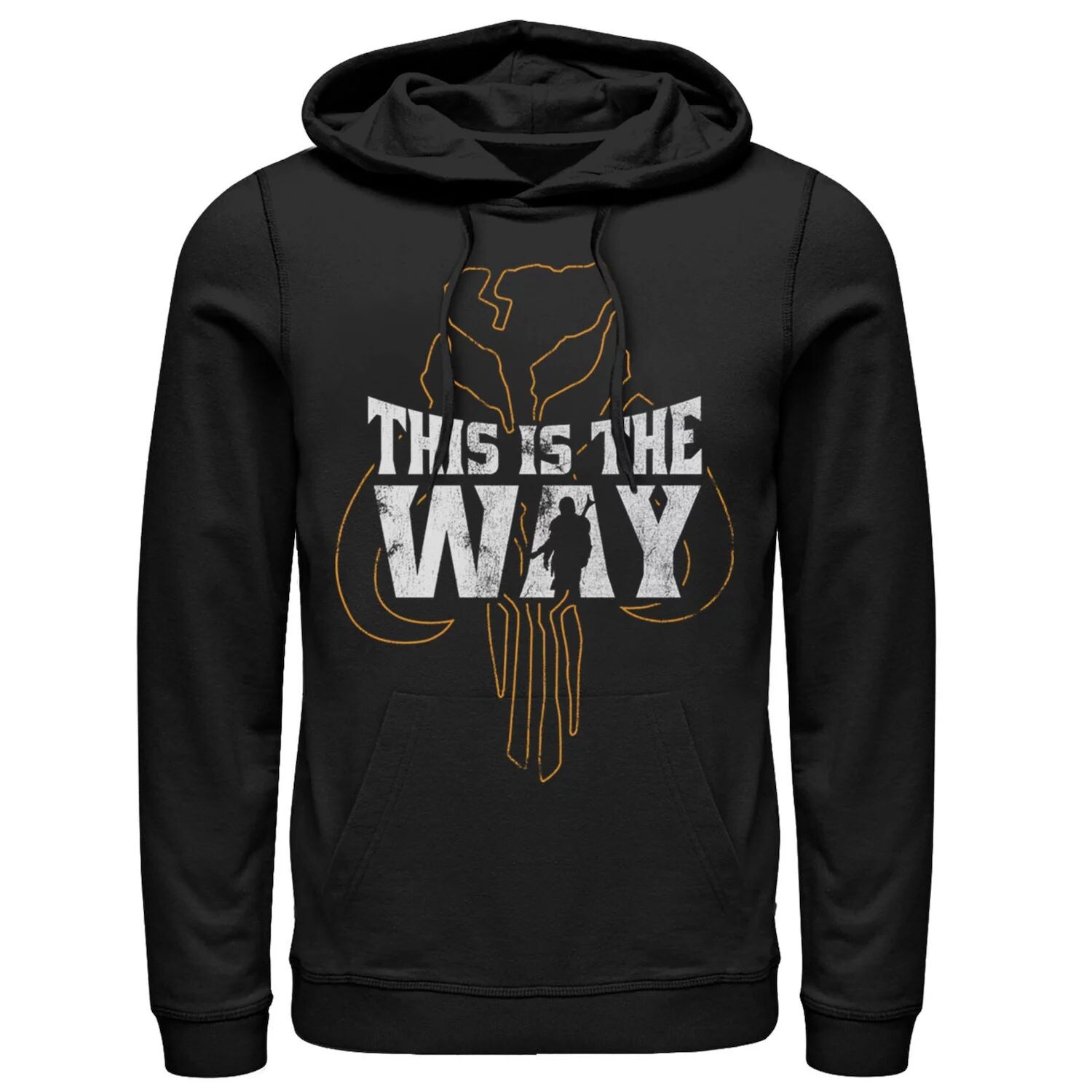 

Мужская толстовка с капюшоном The Mandalorian This Is The Way Mythosaur Star Wars