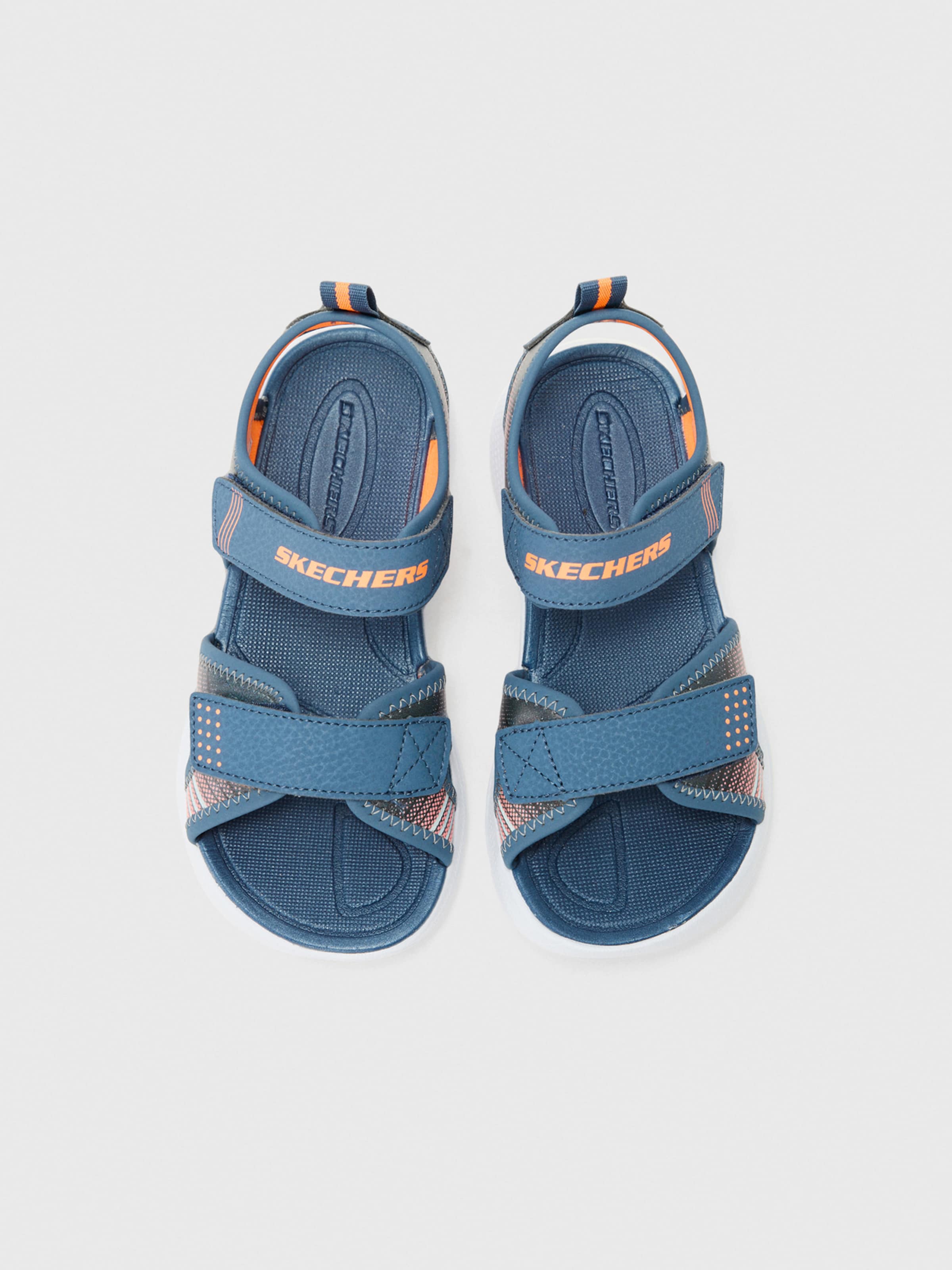 Skechers Kids Сандалии 'MICROSPEC-SPLASH' в цвете Navy — фото 3