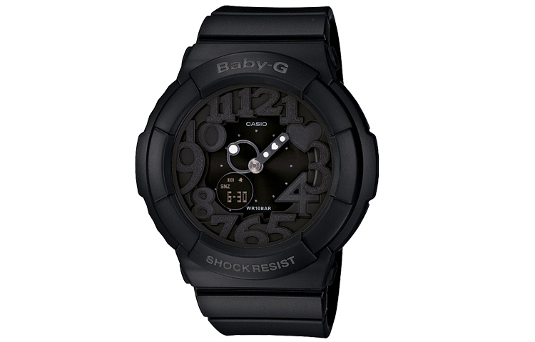 

CASIO Часы Women's BABY-G Black Watch BGA-131-1B, Black