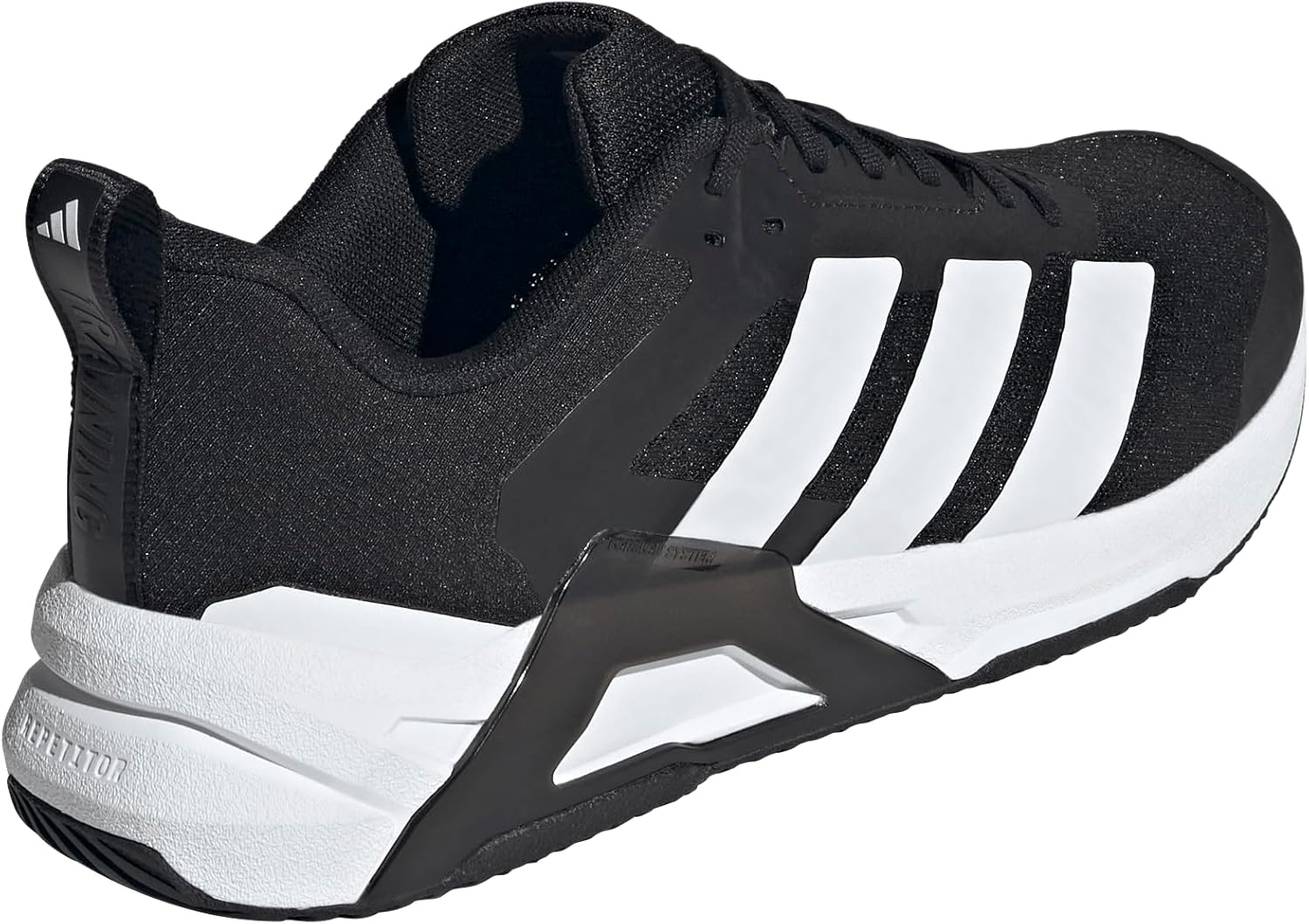 Мужские кроссовки Adidas Dropset Vario Training, белый/черный/красный/ярко-красный — фото 3