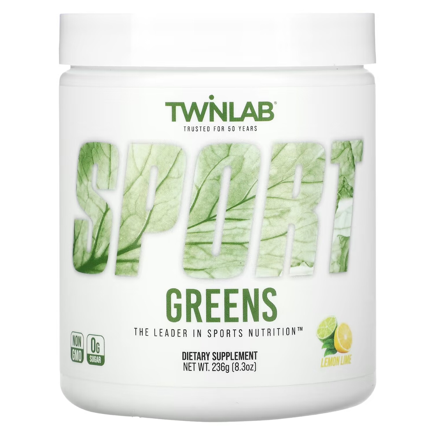 

Добавка Twinlab Sport Greens лимон и лайм, 236 г