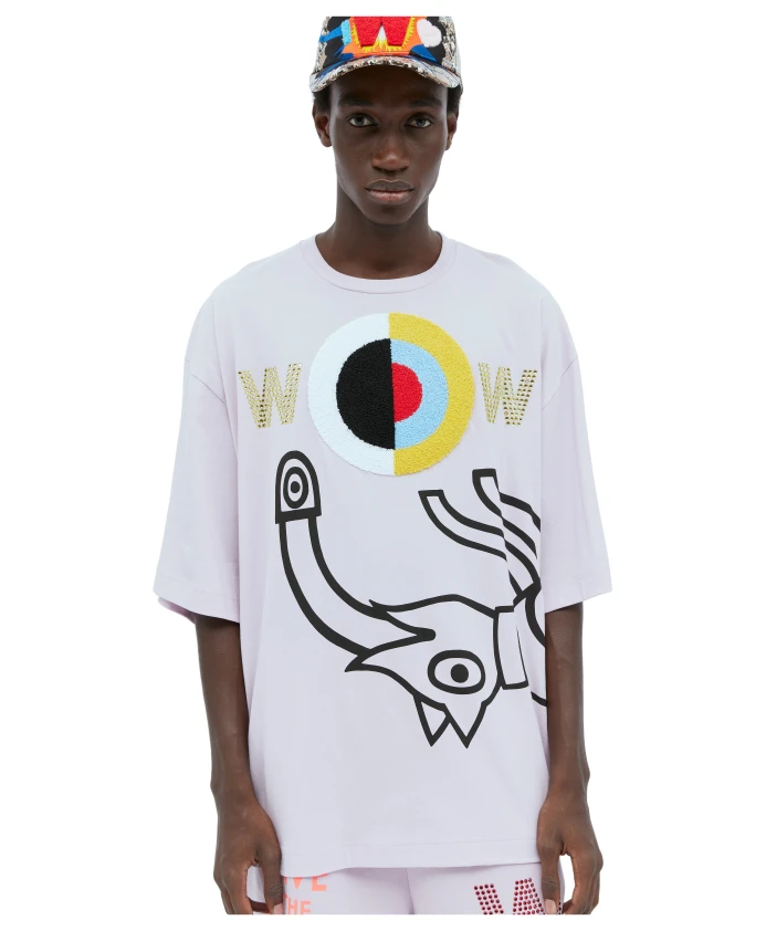 

Футболка Walter Van Beirendonck, мультиколор