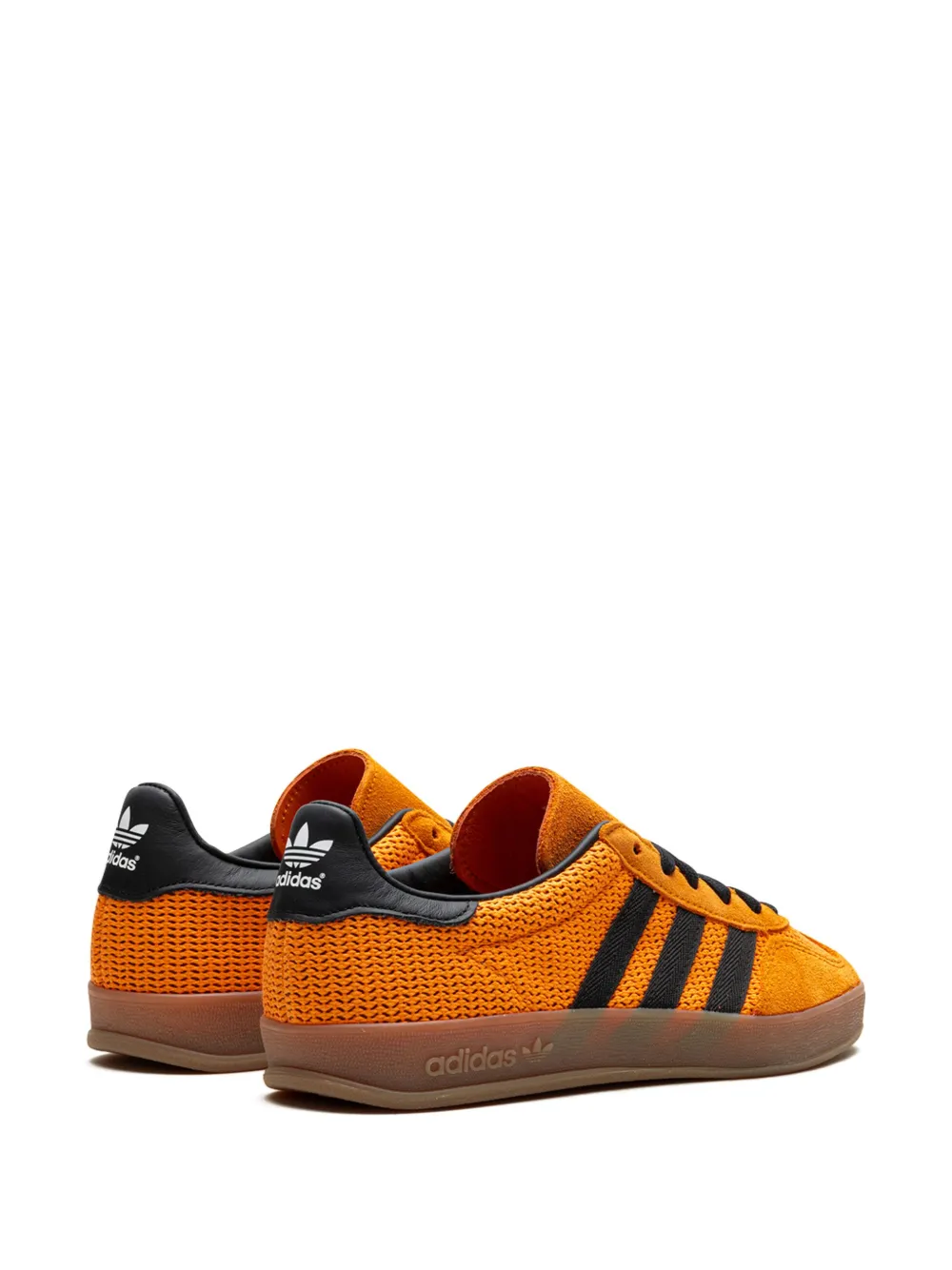 Кроссовки Gazelle Indoor Orange/Core Black Adidas, оранжевый — фото 3