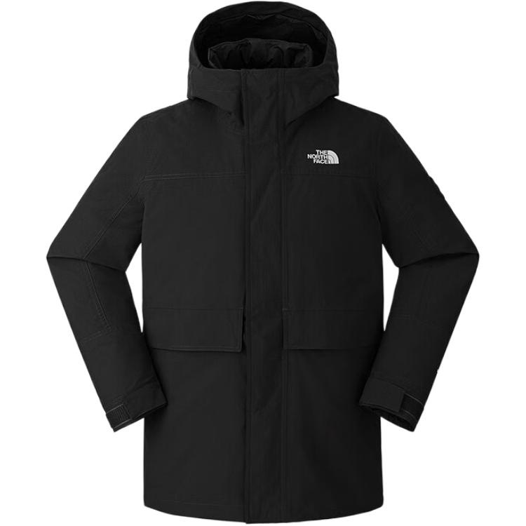 

THE NORTH FACE Водонепроницаемая, ветрозащитная, теплая, морозостойкая, непромокаемая куртка-ветровка мужская, космический черный цвет