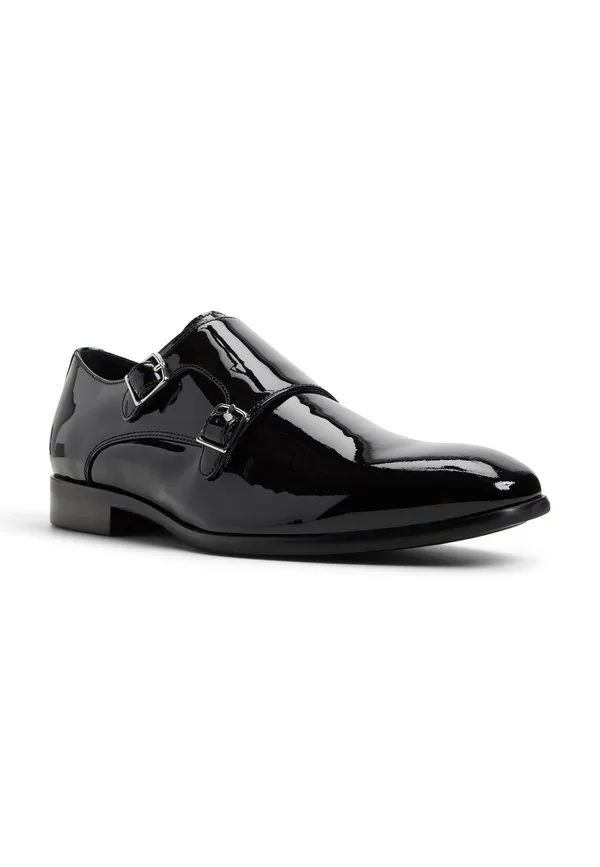 Слипоны monk strap ricardo Aldo, Black — фото 2