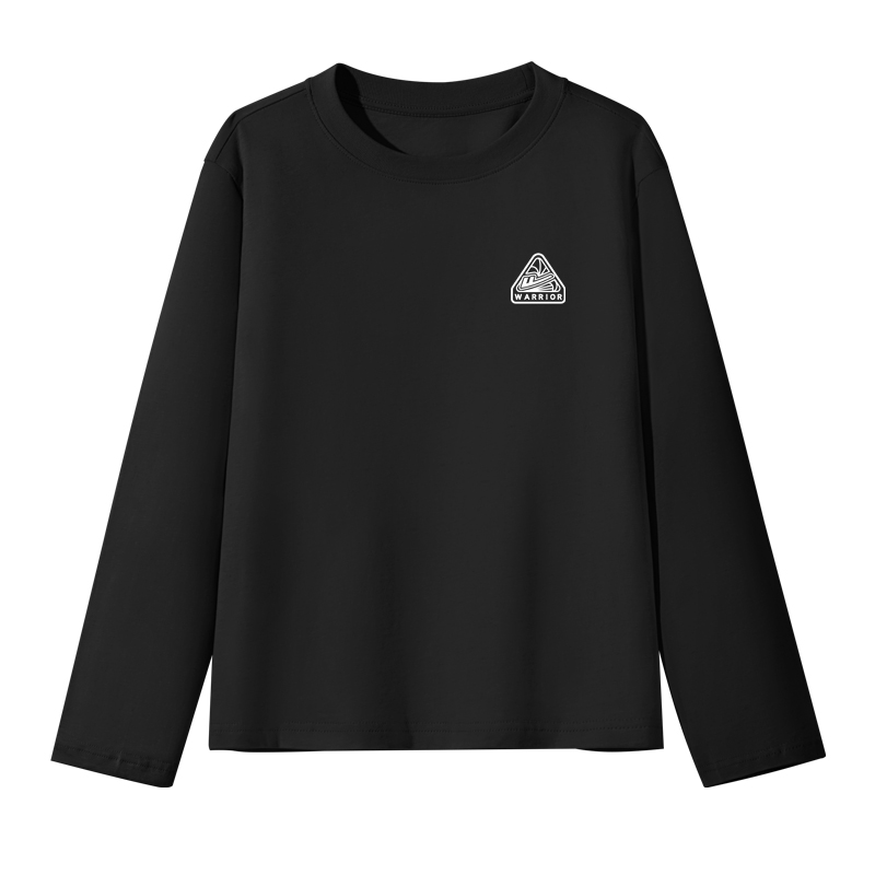 Футболка для детей Crew Neck Moderate WARRIOR, розовый/h белый triangle logo k — фото 2