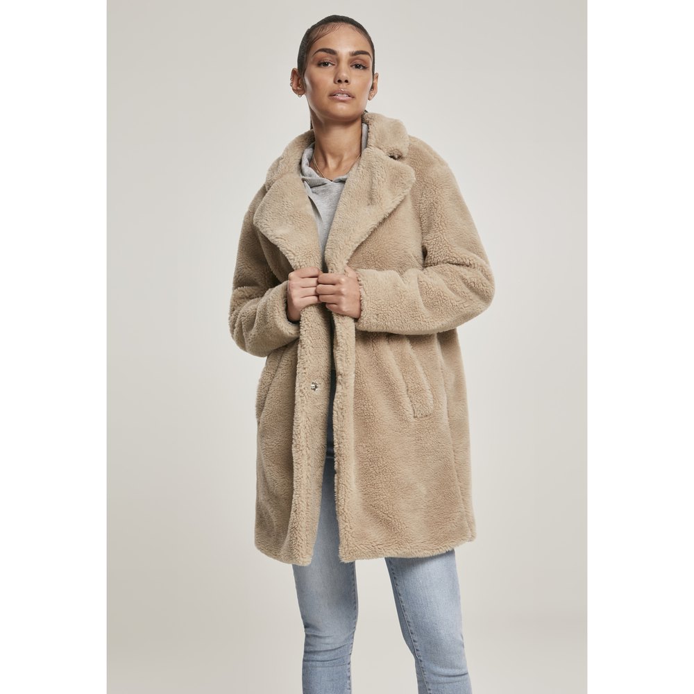 

Шуба Urban Classics Oversized Sherpa, белый