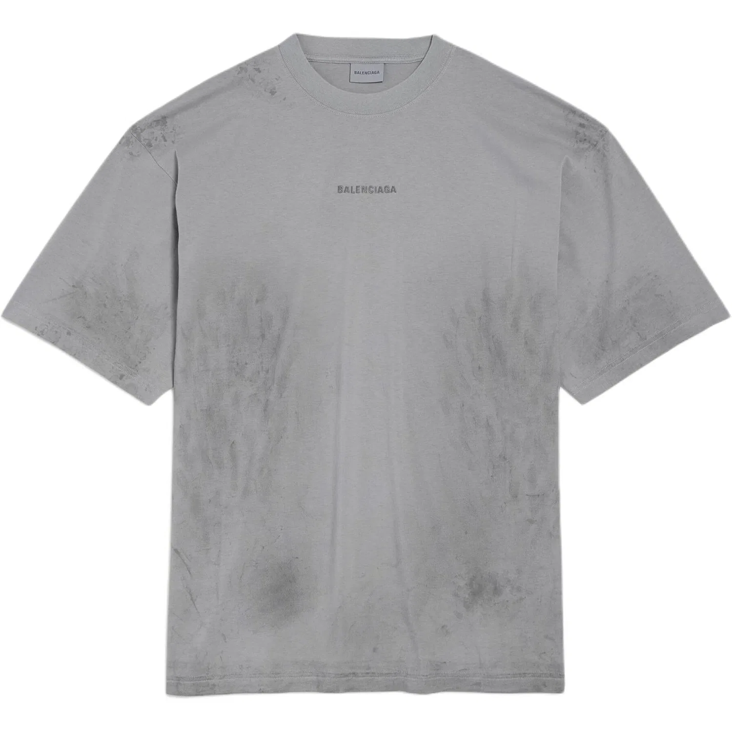 Футболка regular fit мужская Balenciaga, Gray