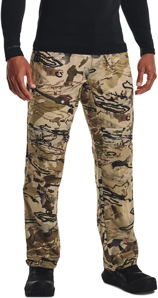

Брюки Under Armour Mens Brow Tine ColdGear Infrared, (999) Ua Barren Camo/Black