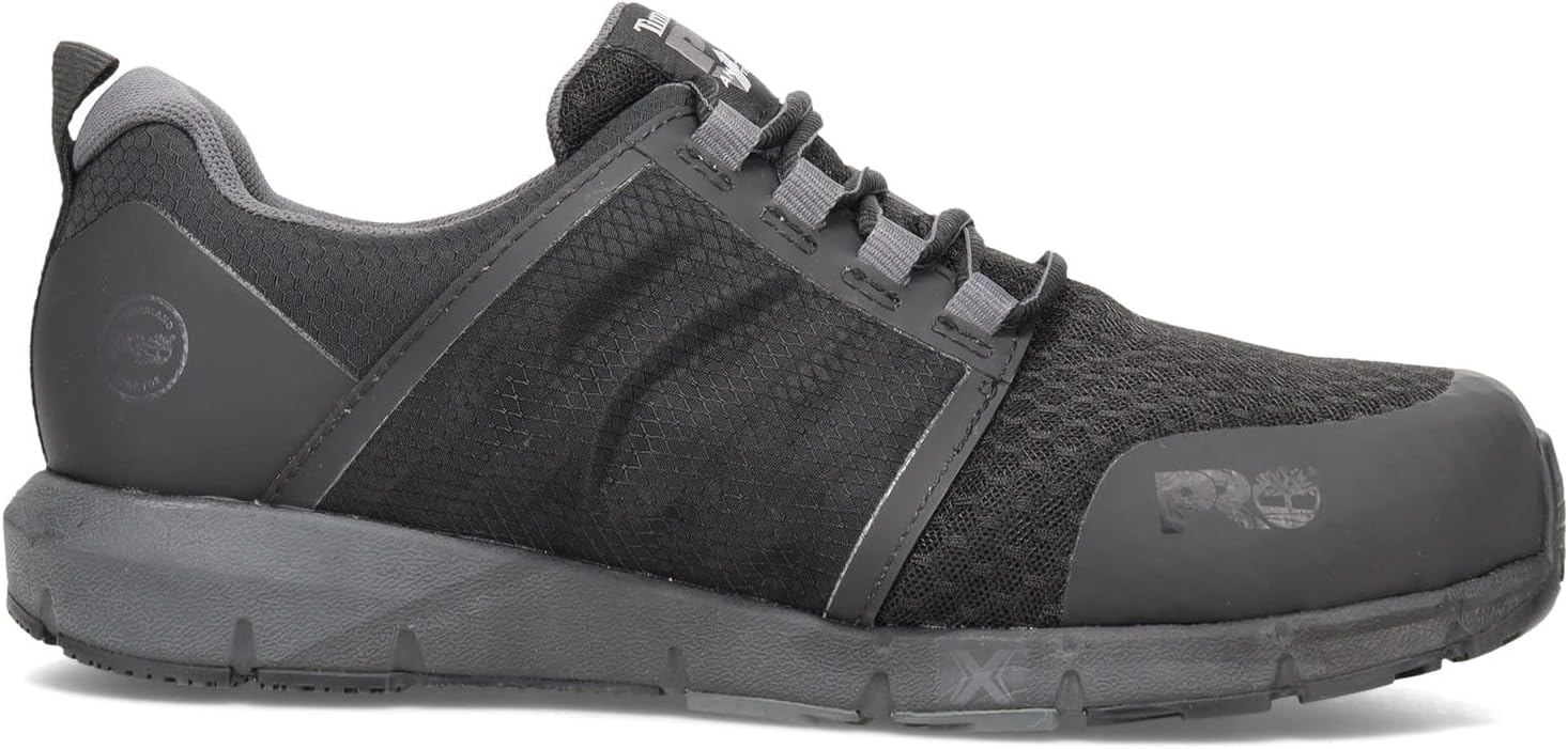 Timberland PRO мужские промышленные спортивные рабочие ботинки Radius с композитным защитным носком и антистатическими свойствами, Black/Grey V1 — фото 2
