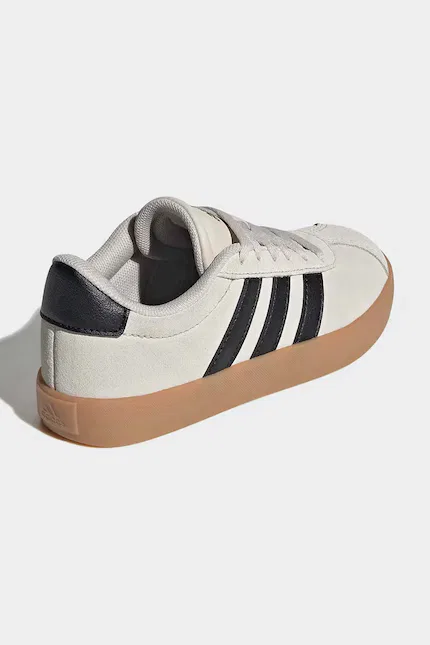Кроссовки детские VL COURT 3.0 Adidas, бежевый — фото 3
