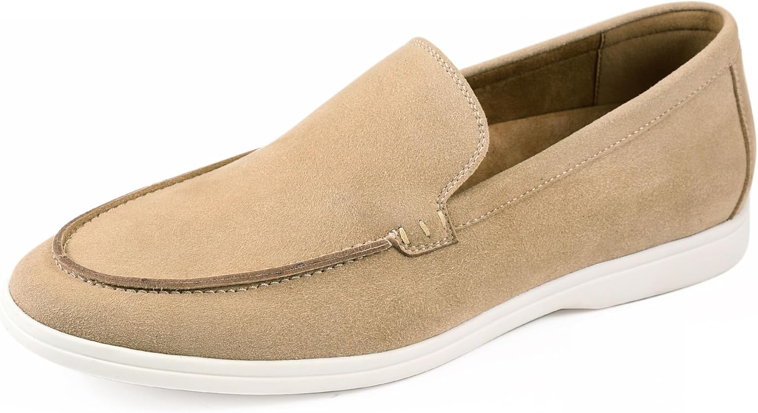 

Мужские деловые туфли Amali Fishman из бархата с стеганым дизайном, без шнуровки, мокасины для мужчин, бархатные лоферы, оригинальные смокинговые мужские туфли-тапочки, Sand (Deniz)