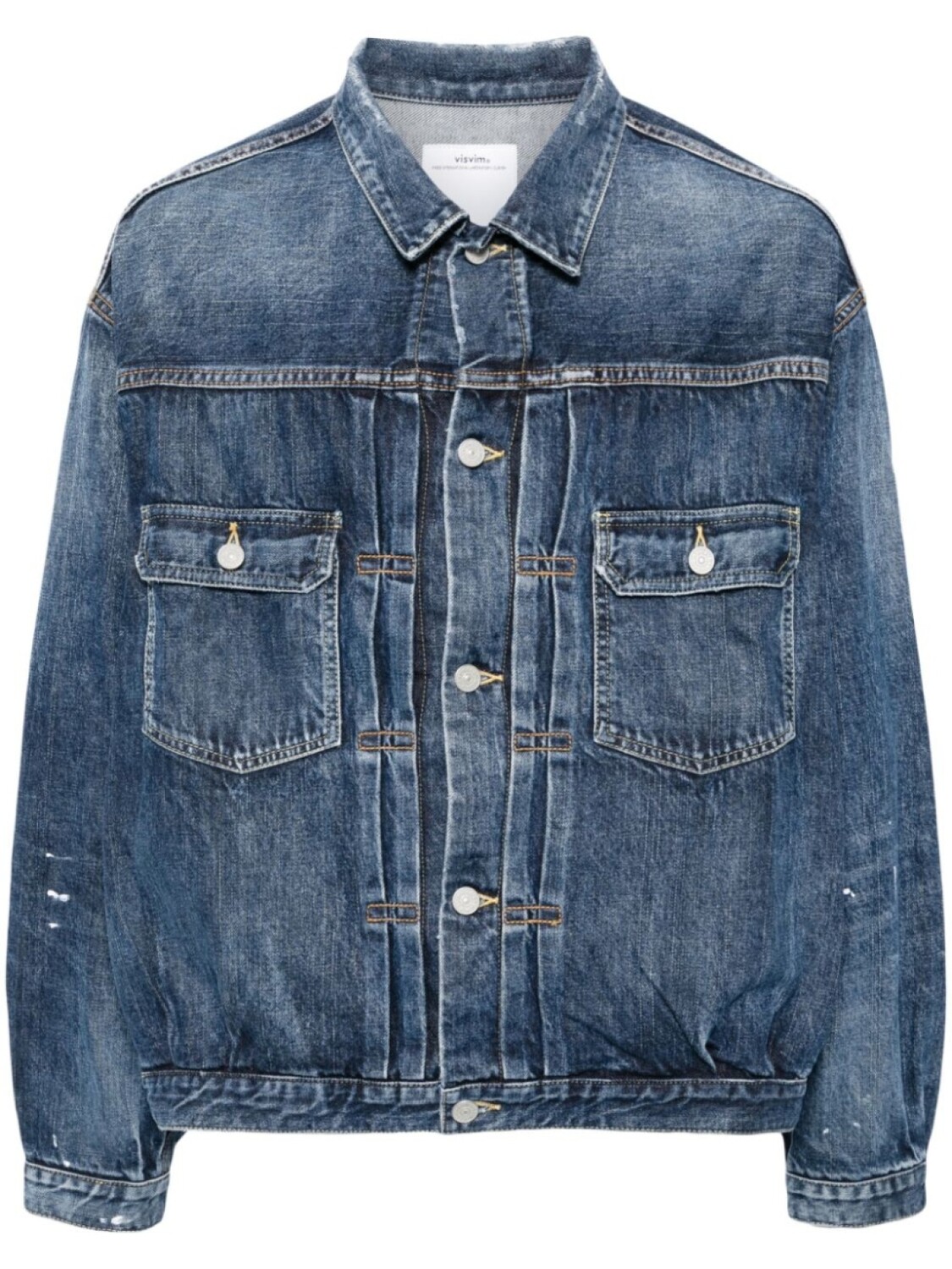 

Visvim джинсовая куртка на пуговицах, синий
