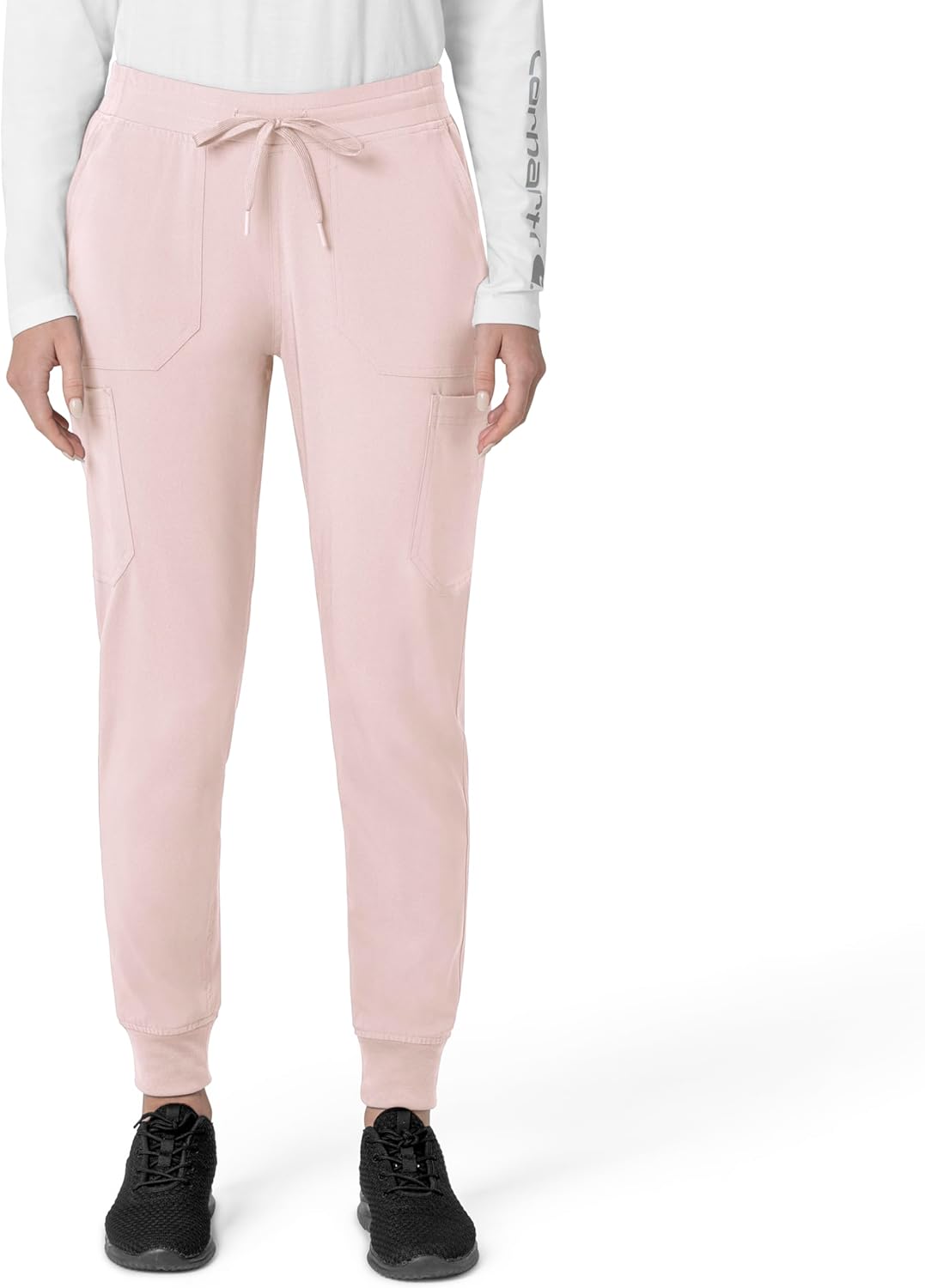 

Женские спортивные брюки Carhartt Force Cross-Flex Modern Fit Cargo Scrub, Soft Rose