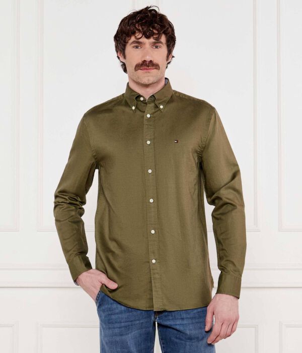 

Рубашка Regular fit Tommy Hilfiger, хаки