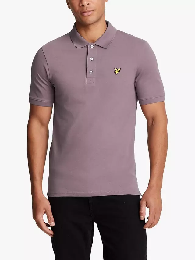 

Поло Lyle & Scott Plain, цвет highland/mauve