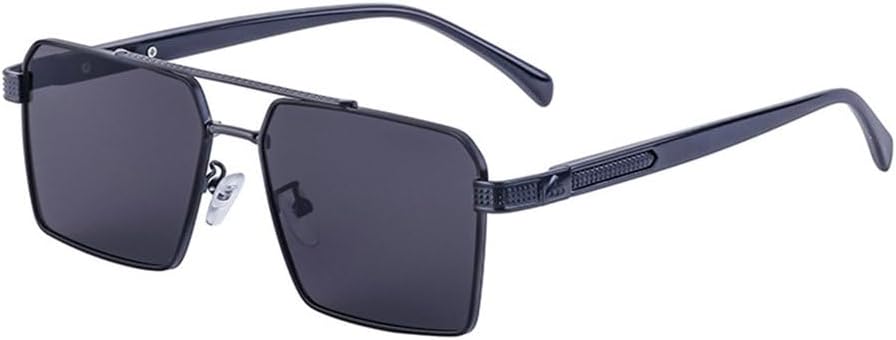 

Солнцезащитные очки в стиле ретро 2027 года для женщин, металлическая оправа с градиентным цветом, мужские деловые очки для вождения, защита от УФ-излучения UV400 MTZJH, 10