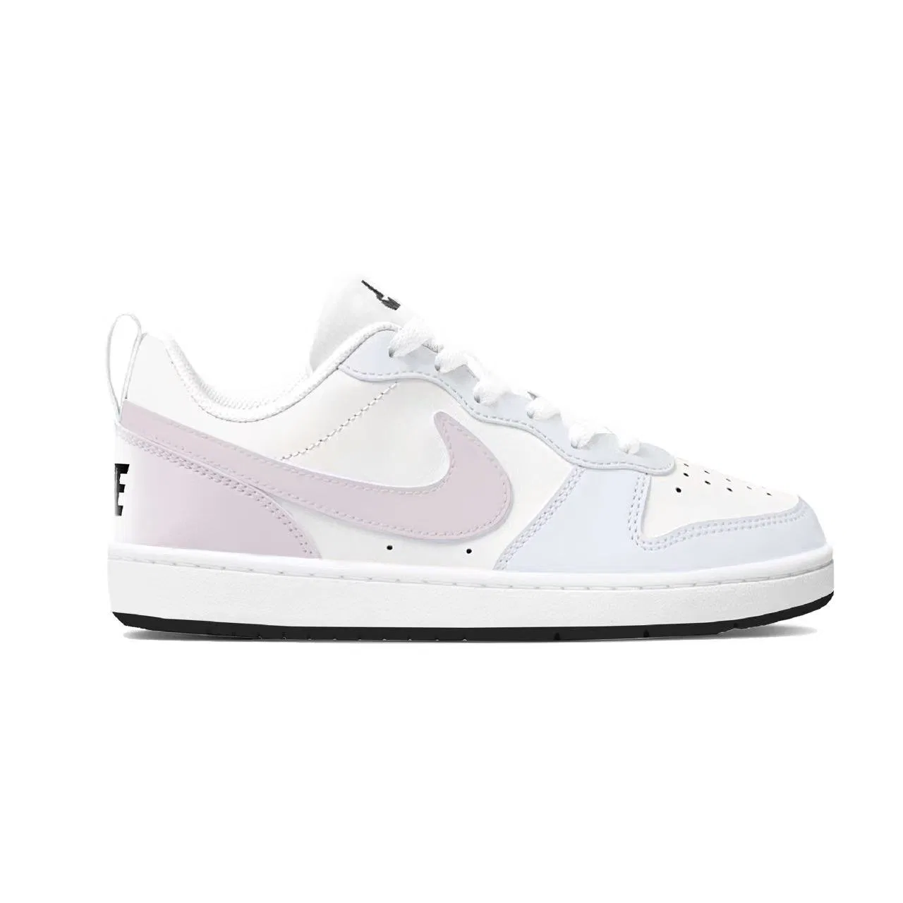 Кроссовки для скейтбординга Court Borough Purple Heartbeat Low top Kids', сине-фиолетовые, для подростков Nike — фото 4