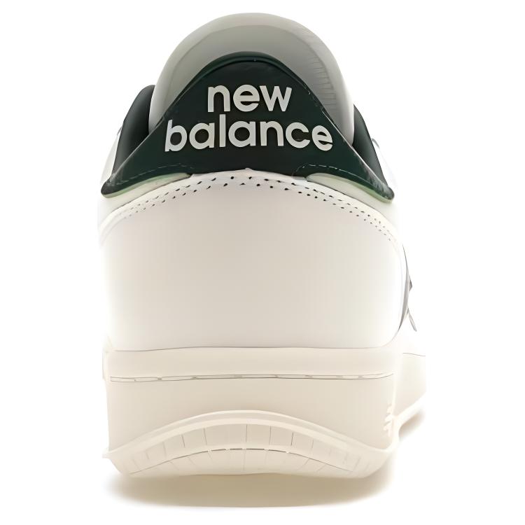 T500 Aime Leon Dore Бело-зеленая футболка New Balance — фото 3