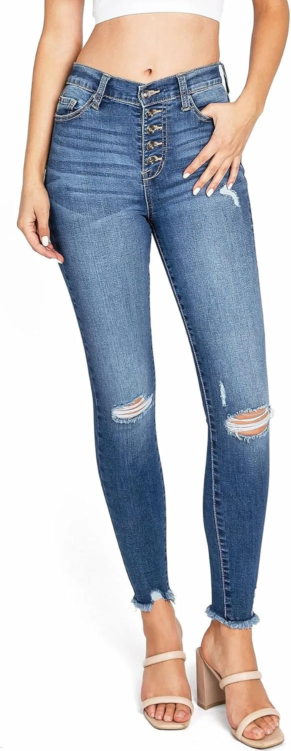 

Celebrity Pink джинсы для женщин High Rise Skinny