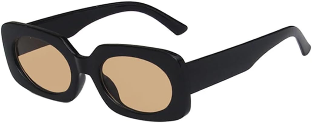 

Солнцезащитные очки с защитой UV400 | Линзы конфетного цвета, маленькая оправа | Для женщин и мужчин, для занятий спортом на открытом воздухе и вождения DSVIGF, Black Tea