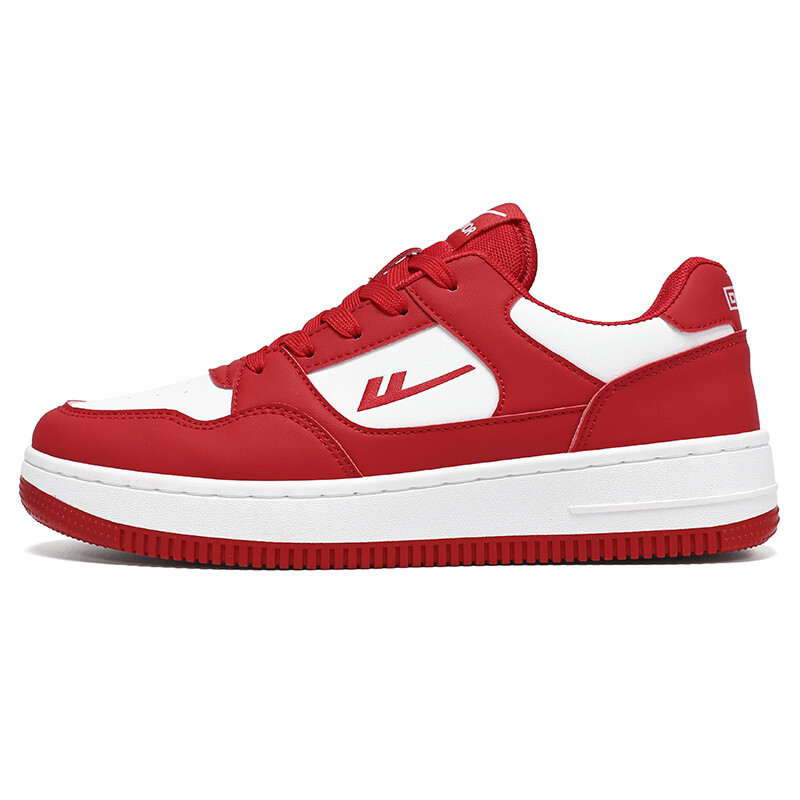 

Кроссовки WARRIOR Skateboarding Shoes Unisex Low-top Chinese Red, красный