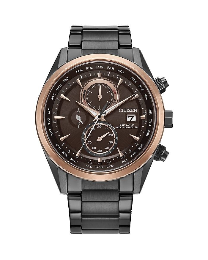 

Citizen Sport Luxury с радиоуправлением, часы, 43 мм, мультиколор