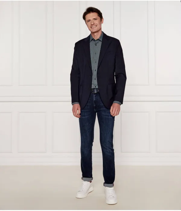 Элегантный шерстяной жакет Regular fit Tommy Hilfiger, серый — фото 2