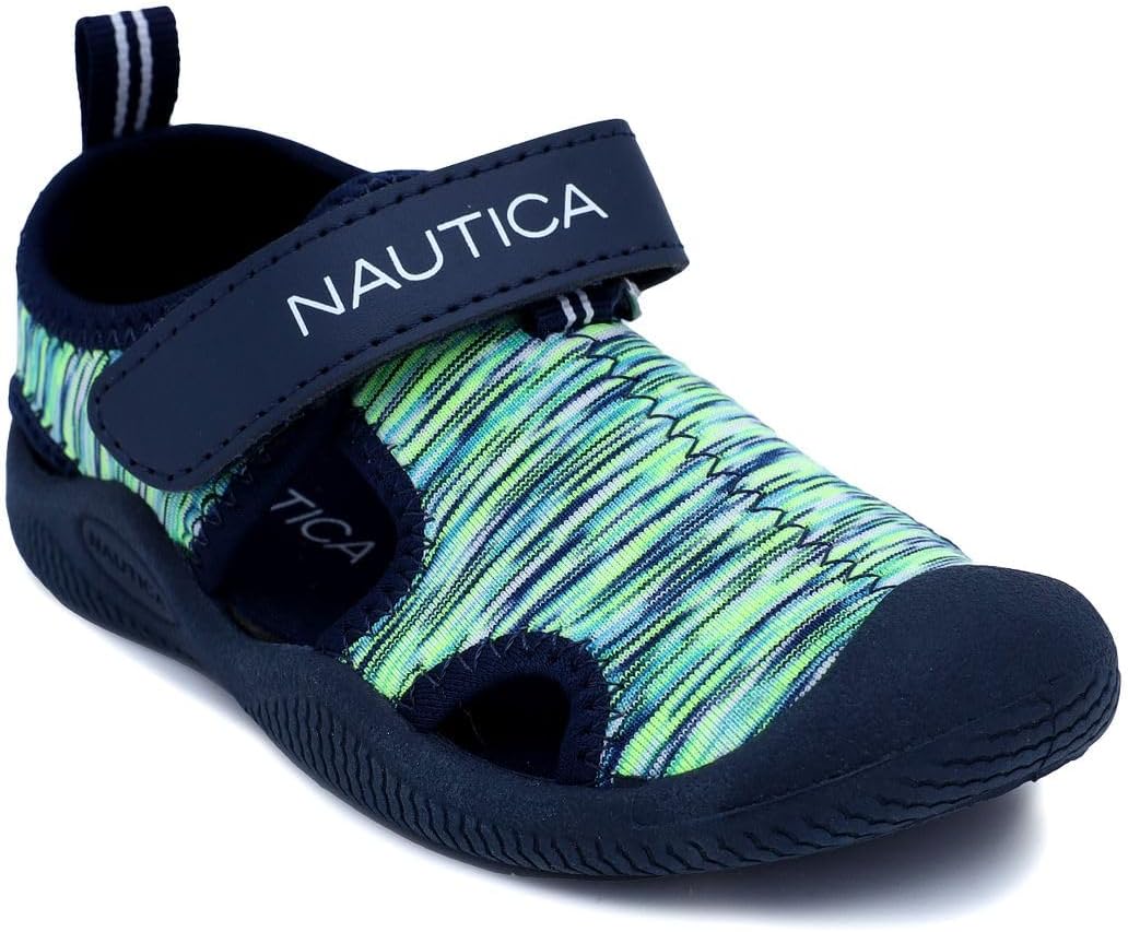 

Детские защитные водные сандалии Nautica с закрытым носком, темно-синий