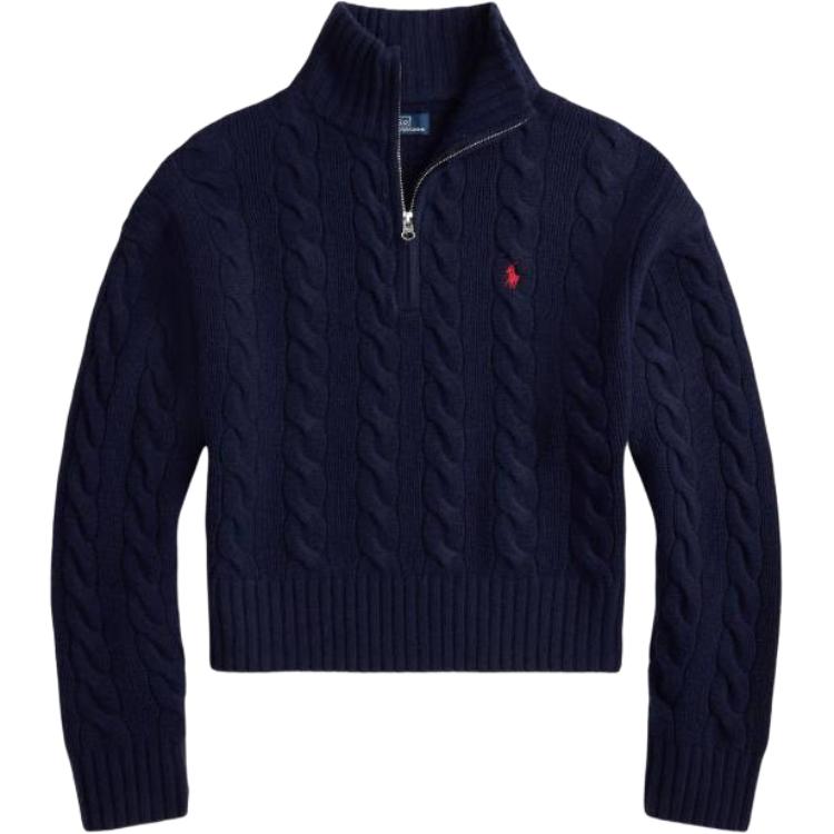 Polo Ralph Lauren Полузастегнутый кабельный джемпер — фото 3