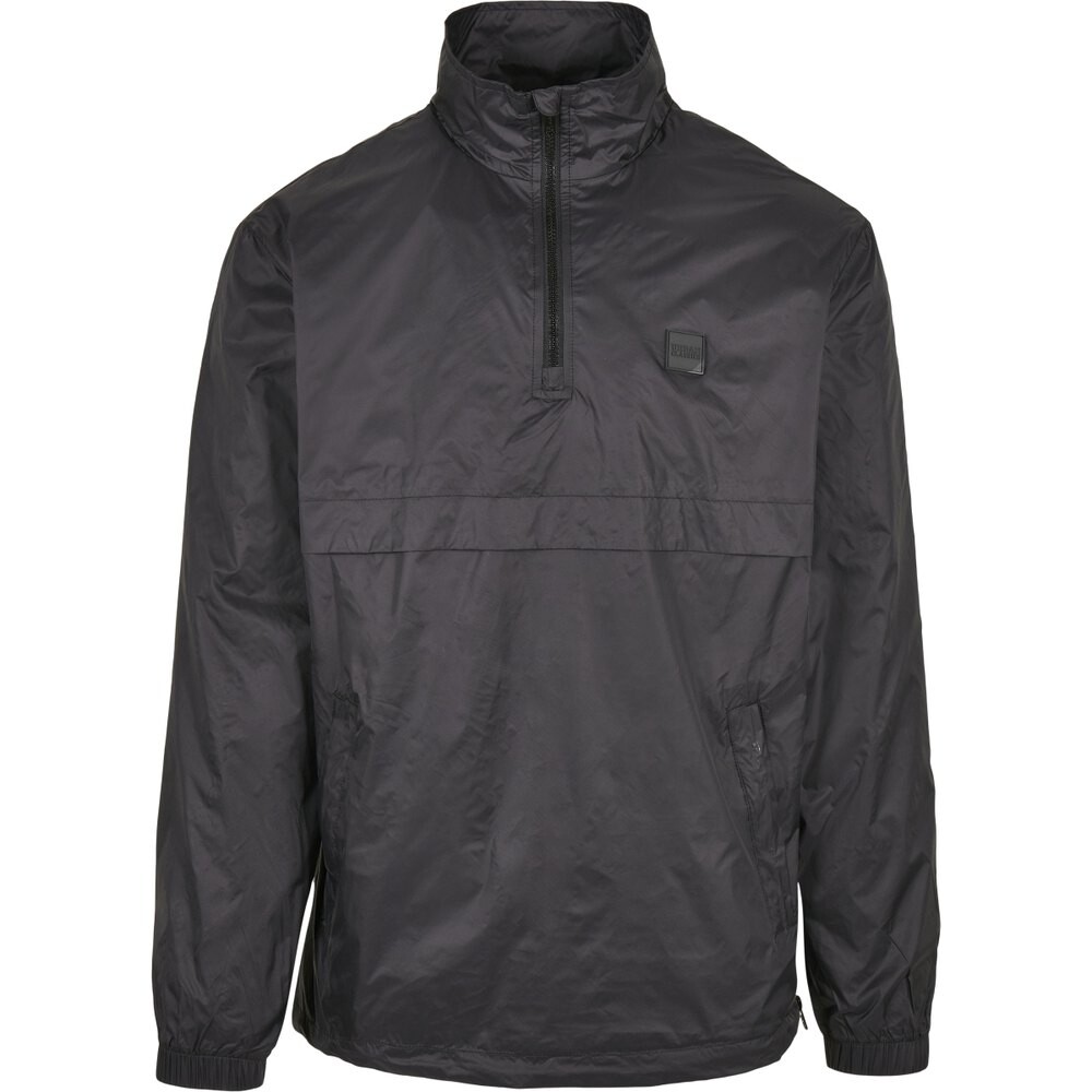 

Куртка Urban Classics Stand Up Collar Pull Over, черный