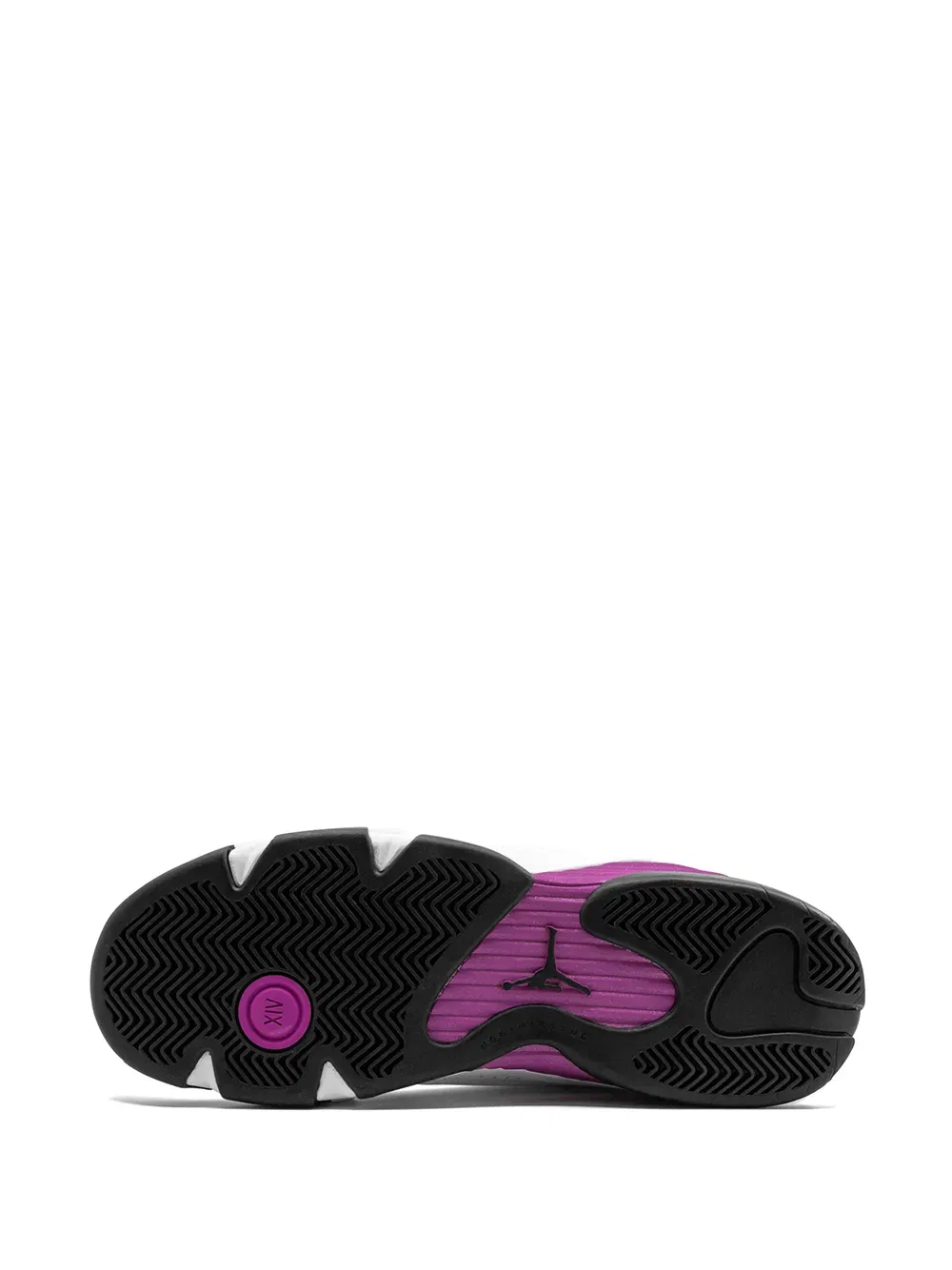 Кроссовки Air Jordan 14 Retro "Fuchsia Blast" Jordan Kids, мультиколор — фото 4