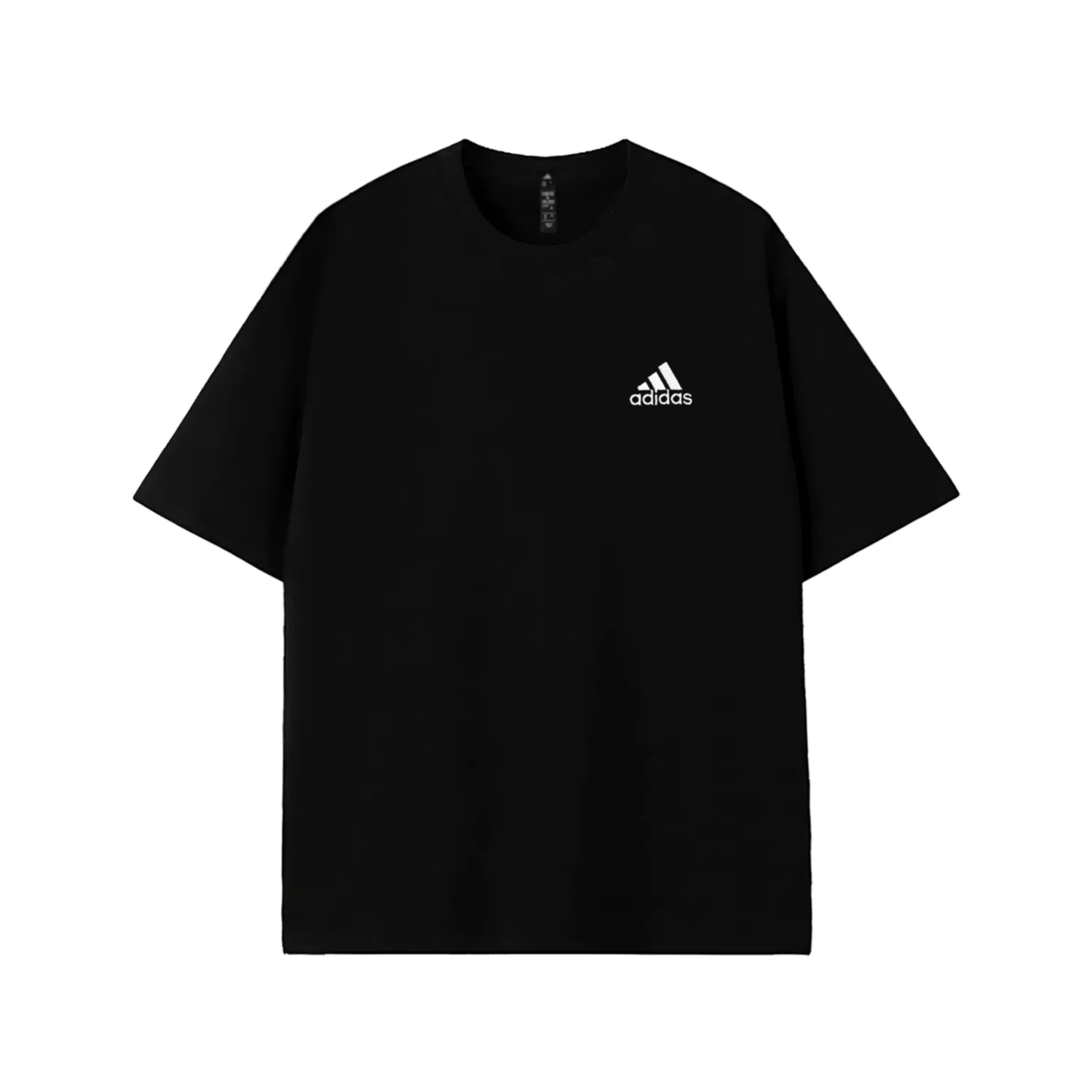 Футболка Adidas MUST HAVES Unisex сине-черная — фото 3