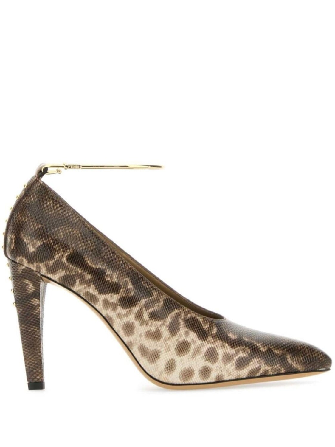 FENDI туфли Fendi Filo 95, коричневый