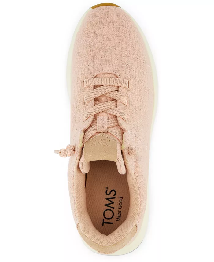 Женские кроссовки Trvl Lite Cabrillo на шнуровке TOMS, розовый — фото 4