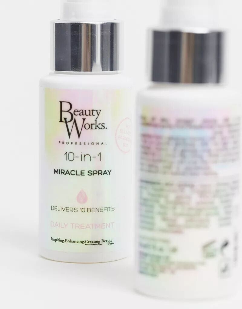 Beauty Works - 10 в 1 Miracle Spray - Спрей для ухода за волосами, 50мл — фото 4