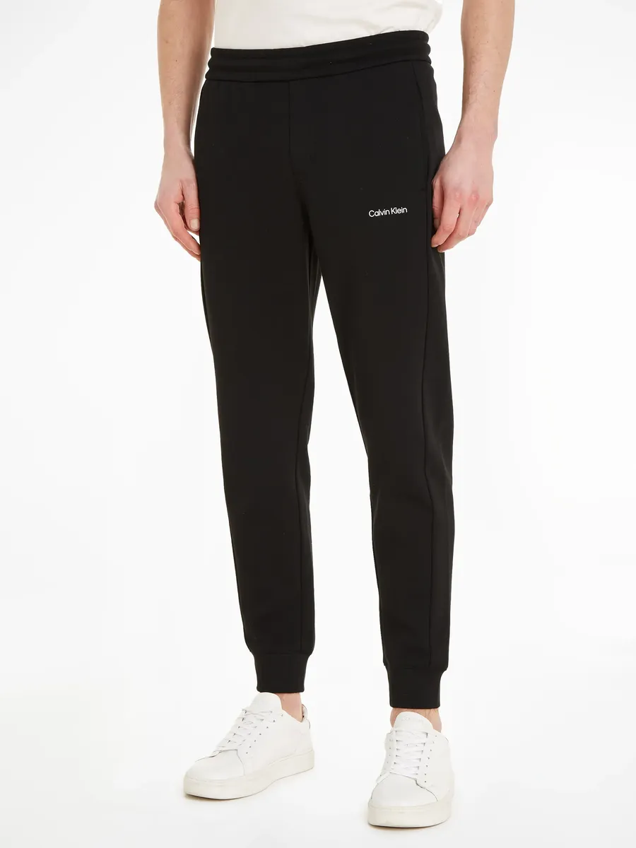 

Спортивные брюки Calvin Klein "MICRO LOGO JOGGER" с контрастным краем на штанине, черный